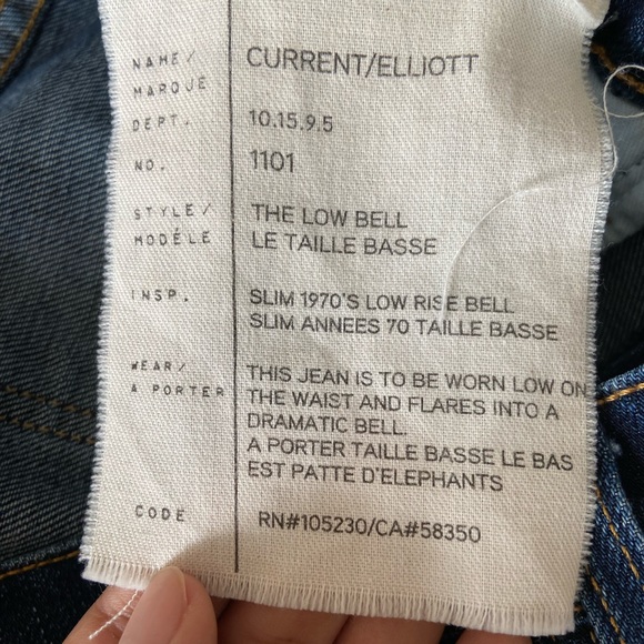 Current Elliott flare jeans - Picture 8 of 9